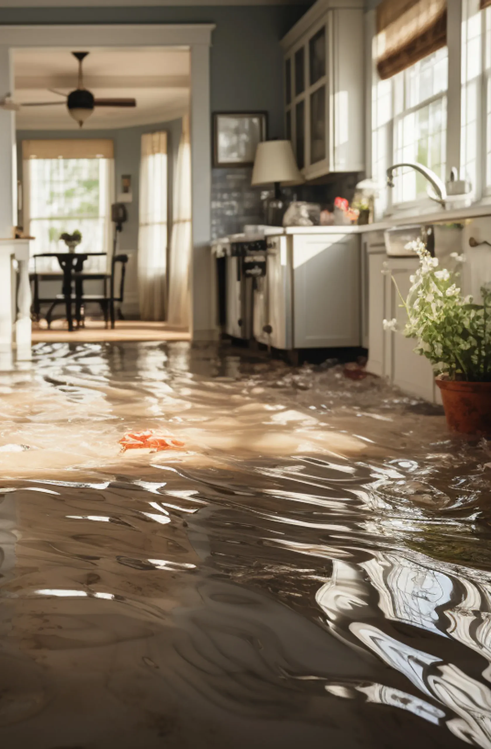 Periodo invernal: ¿cómo proteger mis bienes frente a las constantes lluvias? proteger bienes cocina inundaciones scaled